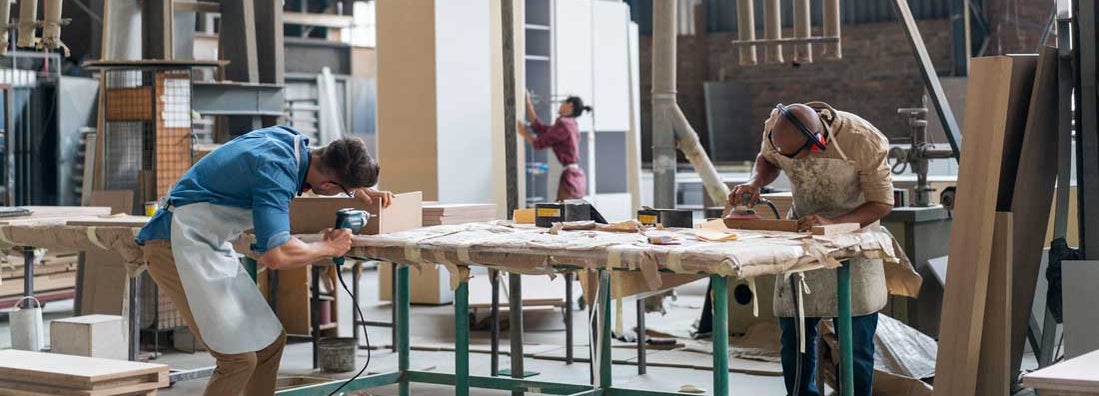 Furniture ERP benefits - Production tracking and material optimization for furniture manufacturers
